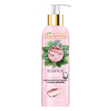 BIELENDA BOTANICAL CLAYS FACE CLEANSING PASTE WITH PINK CLAY