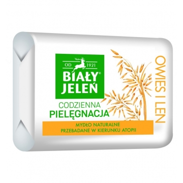BIALY JELEN DAILY CARE NATURAL BAR SOAP OAT & FLAX