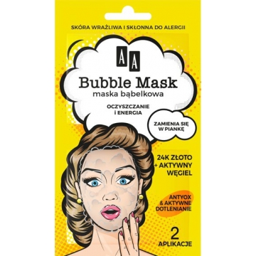 AA Bubble Mask CLEANSING & ENERGY