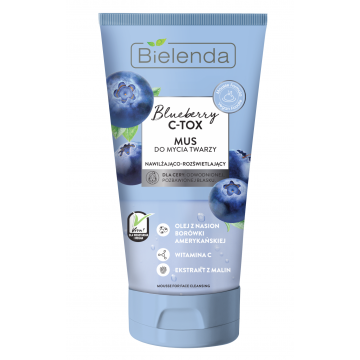 BIELENDA BLUEBERRY C-TOX CLEANSING MOUSSE