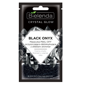 BIELENDA CRYSTAL GLOW BLACK ONYX PEEL-OFF MASK