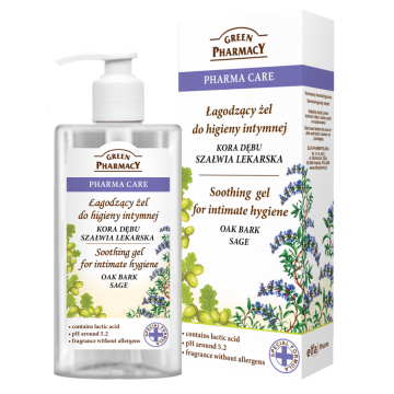 GREEN PHARMACY SOOTHING GEL FOR INTIMATE HYGIENE