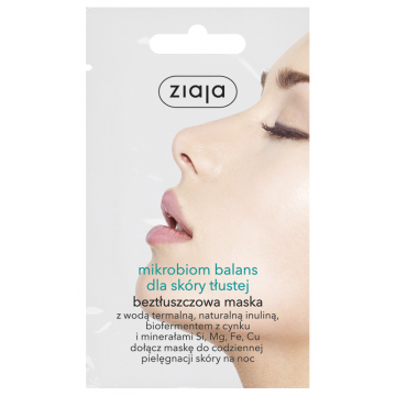 ZIAJA MICROBIOME BALANCE FOR OILY SKIN OIL-FREE OVERNIGHT MASK
