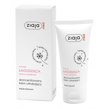 ZIAJA MED ROSACEA SOOTHING TREATMENT CONCENTRATED ULTRA-SOOTHING NIGHT CREAM
