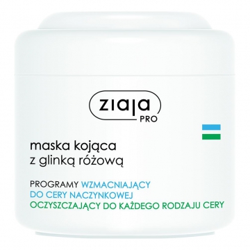 ZIAJA PRO SOOTHING MASK WITH PINK CLAY