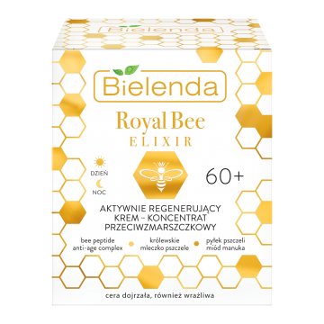 BIELENDA ROYAL BEE ELIXIR ACTIVELY REGENERATING ANTI-WRINKLE CREAM-CONCENTRTATE 60+