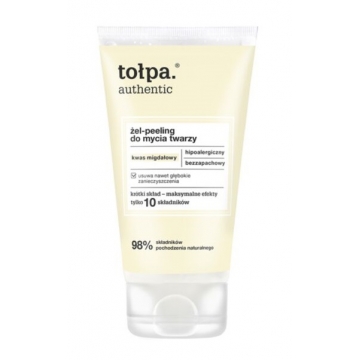 TOŁPA AUTHENTIC CLEANSING FACE GEL SCRUB