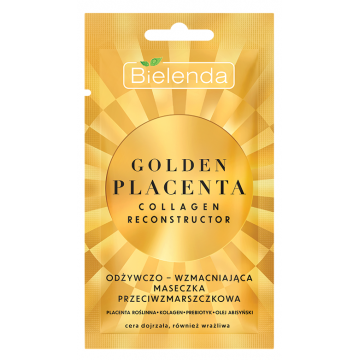 BIELENDA GOLDEN PLACENTA NOURISHING & STRENGTHENING ANTI-WRINKLE MASK