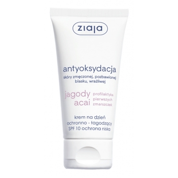 ZIAJA ACAI BERRY DAY CREAM PROTECTIVE & SOOTHING SPF10