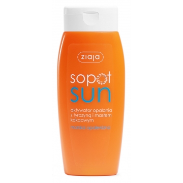 ZIAJA SOPOT SUN TAN ACTIVATOR WITH TYROSINE AND COCOA BUTTER
