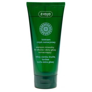ZIAJA STRENGTHENING MINERAL SHAMPOO FOR HAIR AND SCALP