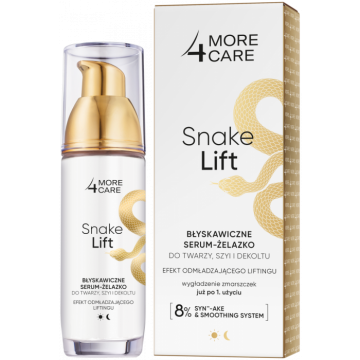 MORE 4 CARE SNAKE LIFT INSTANT SMOOTHING SERUM