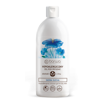 BARWA HYPOALLERGENIC SHOWER GEL WITH FLAX EXTRACT