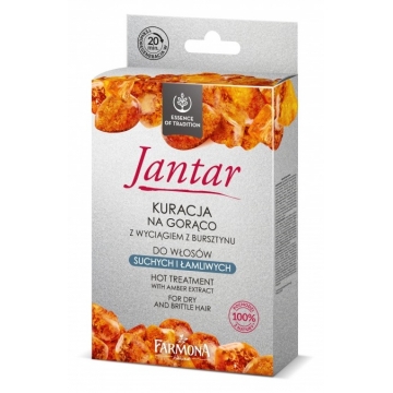 JANTAR HOT TREATMENT WITH AMBER EXTRACT FOR DRY AND BRITTLE HAIR