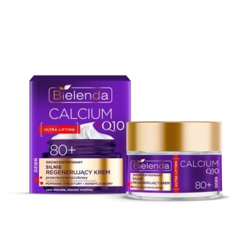 BIELENDA CALCIUM + Q10 CONCENTRATED STRONGLY REGENERATING ANTI-WRINKLE DAY CREAM 80+