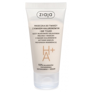 ZIAJA FACE MASK WITH HYALURONIC ACID H+A