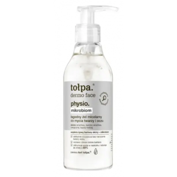 TOŁPA DERMO FACE PHYSIO MICROBIOME GENTLE MICELLAR CLEANSING GEL
