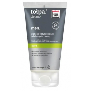 TOŁPA DERMO MEN PURE DEEPLY CLEANSING FACE GEL