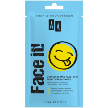 AA FACE IT! CLEANSING ANTI-ACNE PATCHES