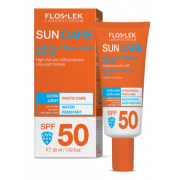 FLOSLEK SUN CARE ANTI-SPOT CREAM GEL SPF50