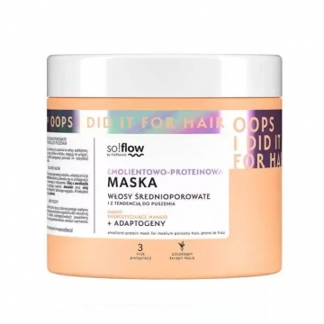 SO!FLOW EMOLLIENT-PROTEIN MASK FOR MEDIUM POROSITY AND FRIZZY HAIR