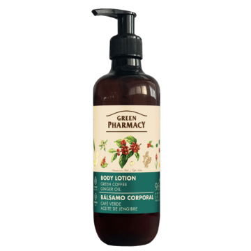 GREEN PHARMACY BODY LOTION GREEN COFFEE & GINGER OIL