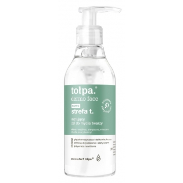TOŁPA DERMO FACE T-ZONE MATTIFYING FACE CLEANSING GEL