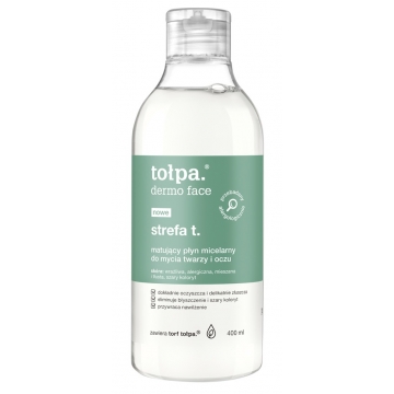 TOŁPA DERMO FACE T-ZONE MATTIFYING MICELLAR CLEANSING WATER